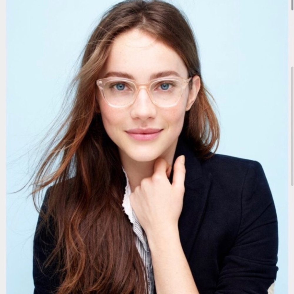 Warby Parker || Chelsea Glasses in Grapefruit Soda